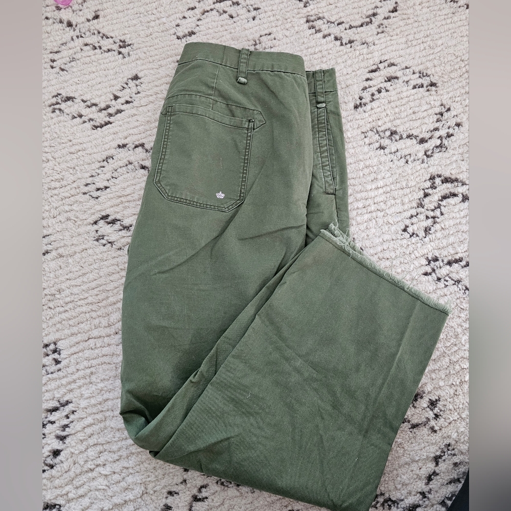 New G1 Goods  paper twill ankle pants